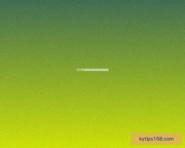 2026年世界杯淘汰赛详细赛程解析与前瞻